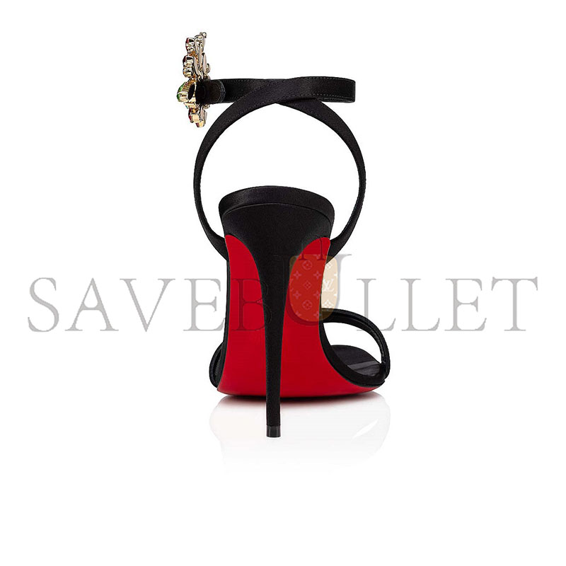 CHRISTIAN LOUBOUTIN 100MM STRAPPY HIGH HEELED SANDALS 1220171B439